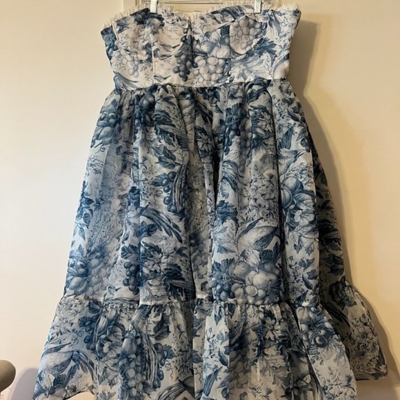 Selkie Louie Toile French Corset Dress 3X NWT - Picture 4 of 4